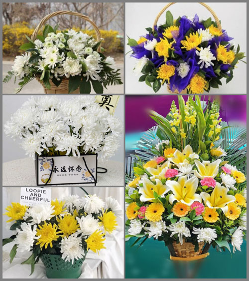 海南屯昌县坡心镇白事提篮配送